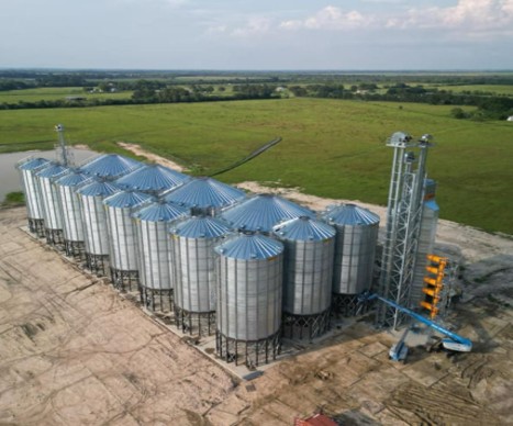 Construction of grain storage